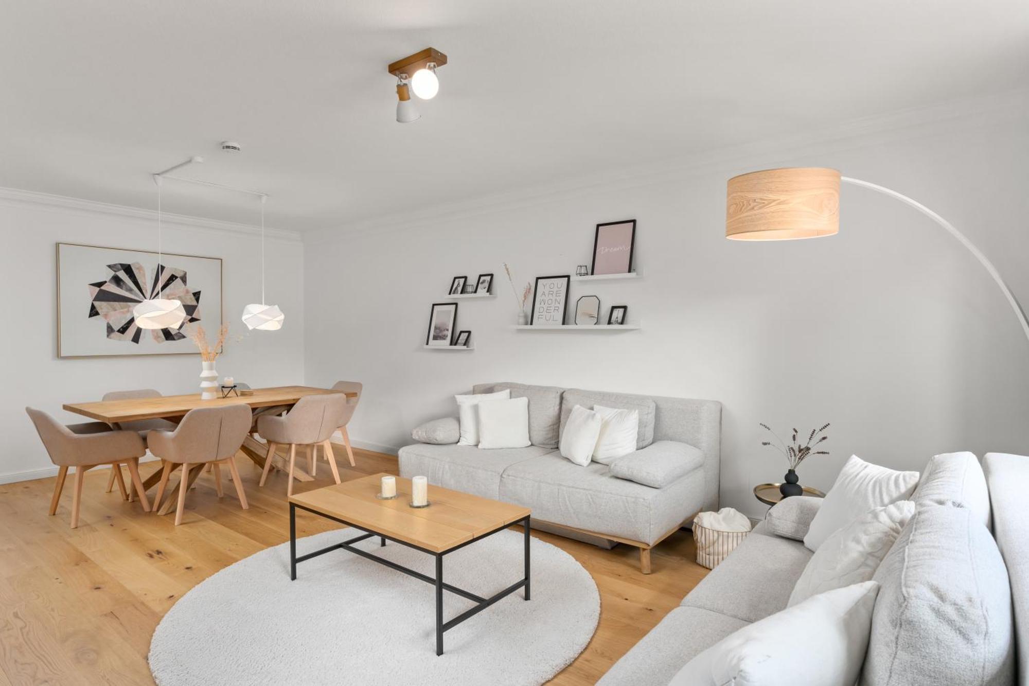 Mel&Bens Modern Oak-Apartments Fuer Bis Zu 12 Personen BRE 外观 照片