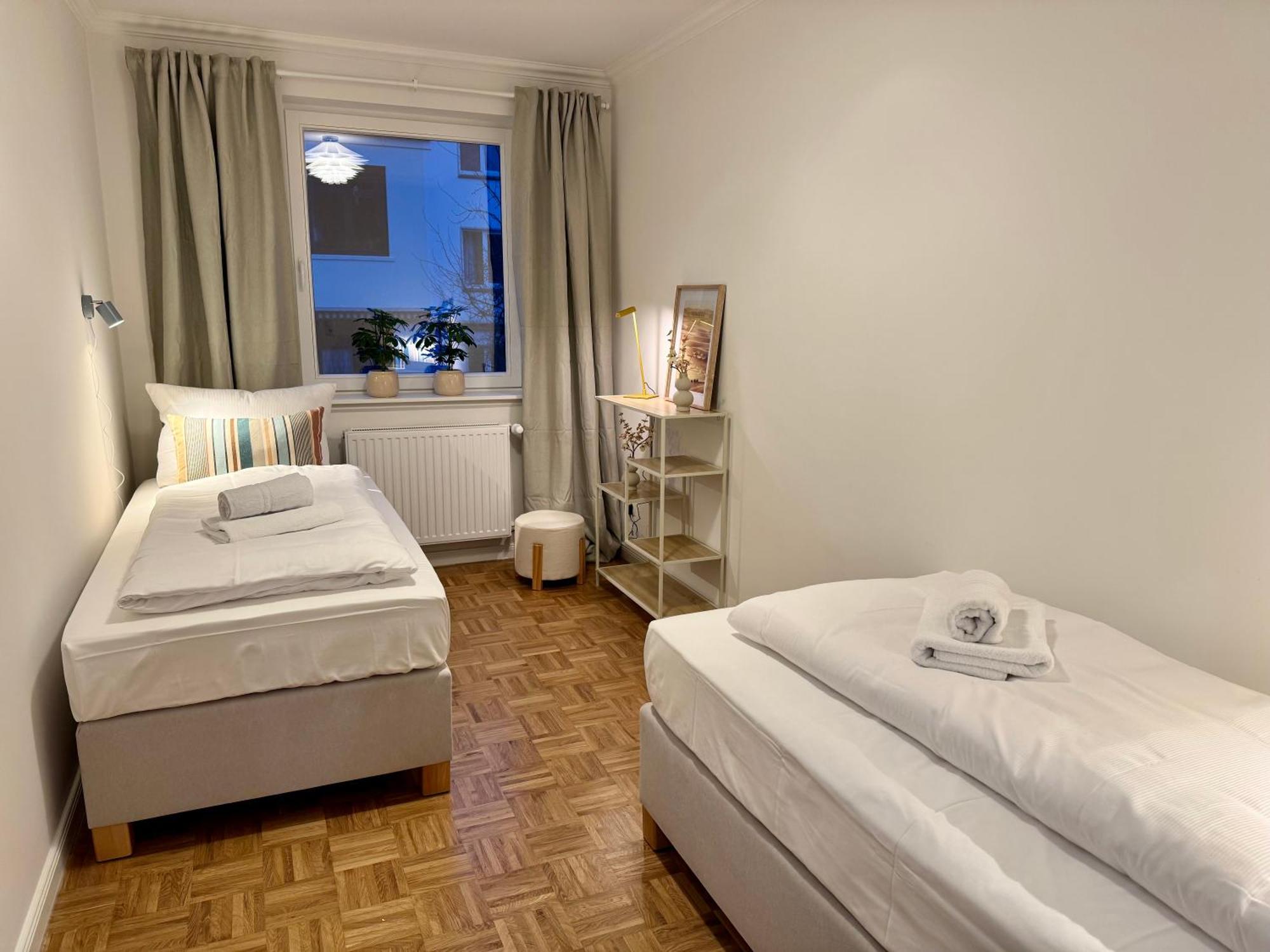Mel&Bens Modern Oak-Apartments Fuer Bis Zu 12 Personen BRE 外观 照片
